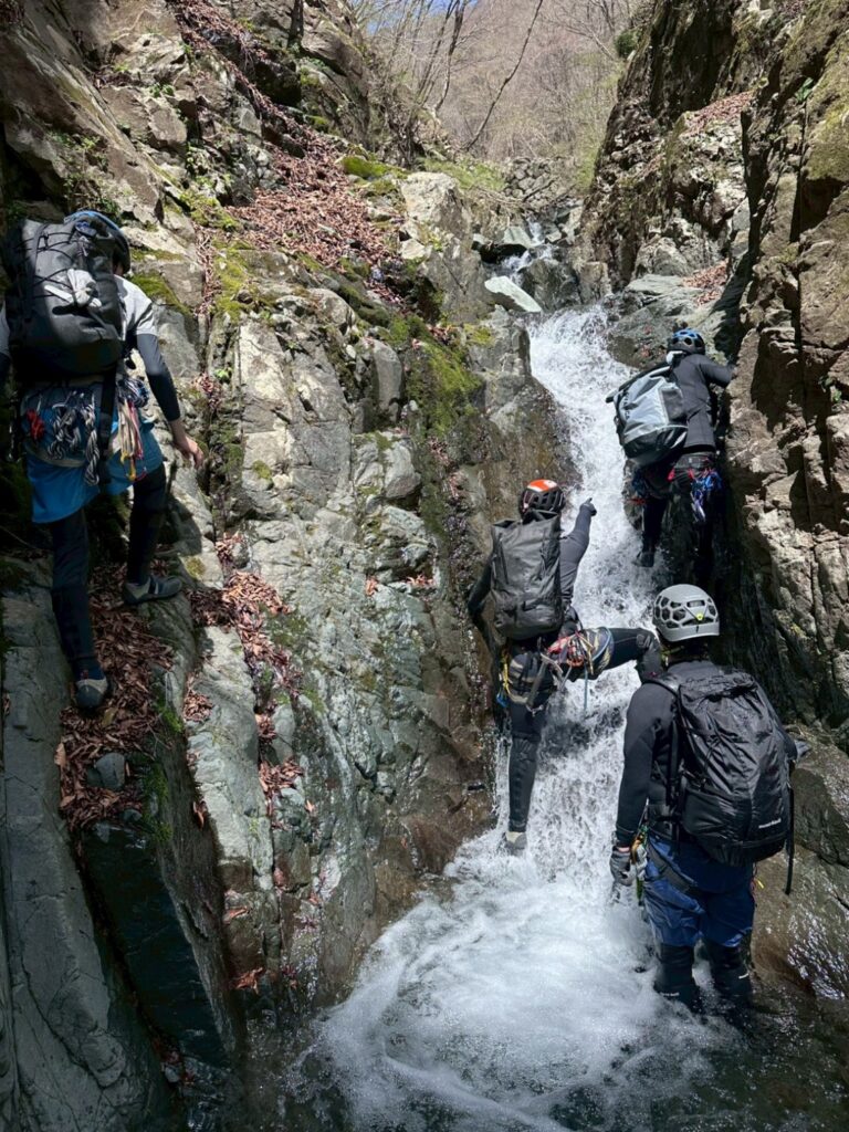 2026.4.11　勘七ノ沢（沢登り）