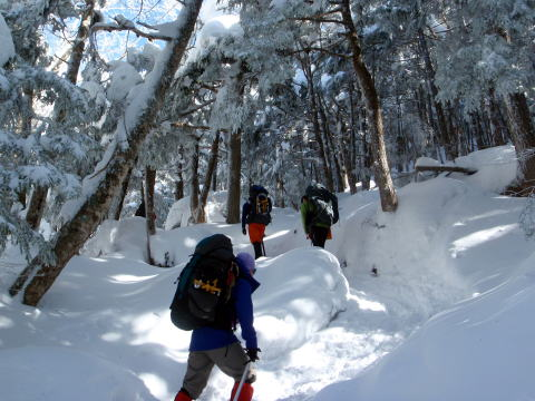 2017.2.18-19　北八ツ 天狗岳（雪山）