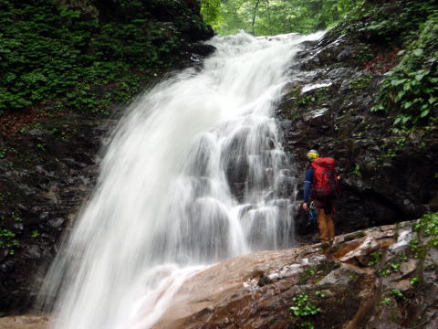 2016.7.17-19　東黒沢～ナルミズ沢（沢登り）
