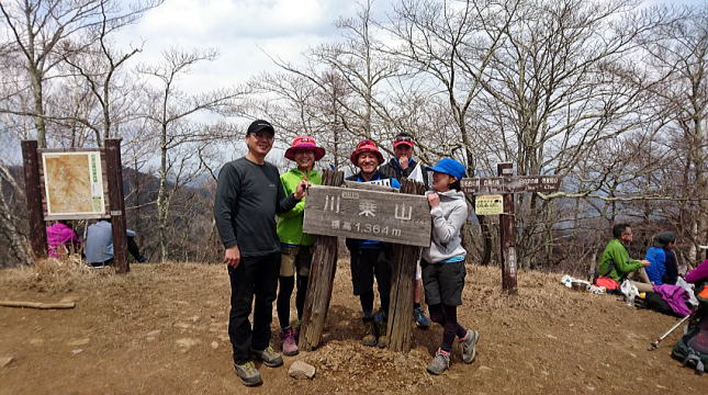 2017.4.15　川苔山（尾根歩き）