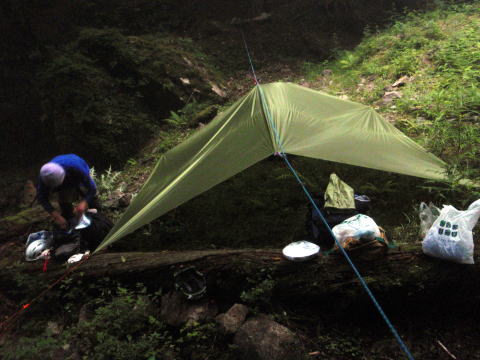 2016.7.23-24　大荒川谷（沢登り）
