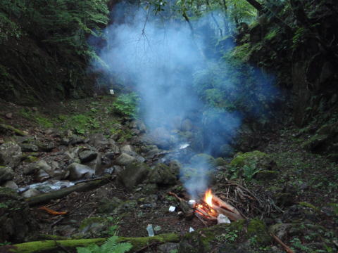2016.7.23-24　大荒川谷（沢登り）