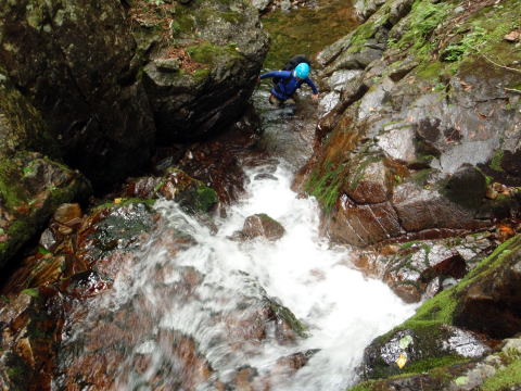 2016.7.23-24　大荒川谷（沢登り）