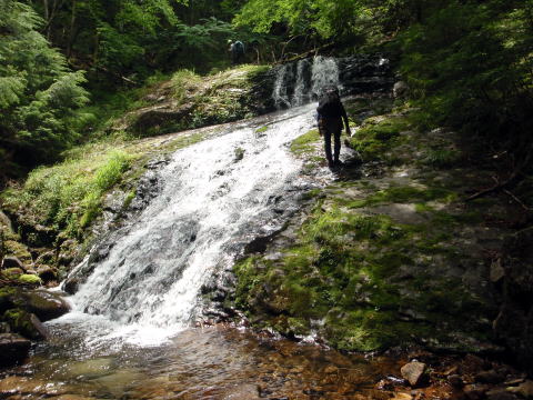 2016.7.23-24　大荒川谷（沢登り）