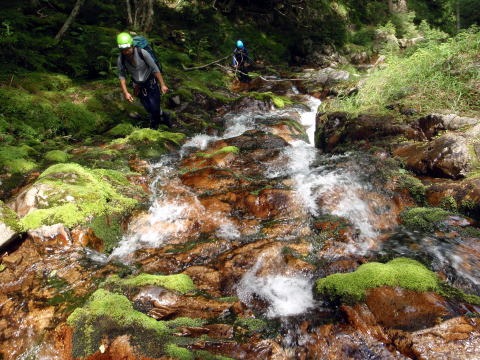 2016.7.23-24　大荒川谷（沢登り）