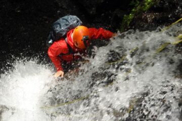 2016.6.12　水無川本谷（F5まで）＆丹沢 懸垂岩（沢登り）