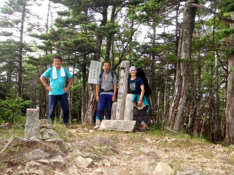 2016.7.23-24　大荒川谷（沢登り）