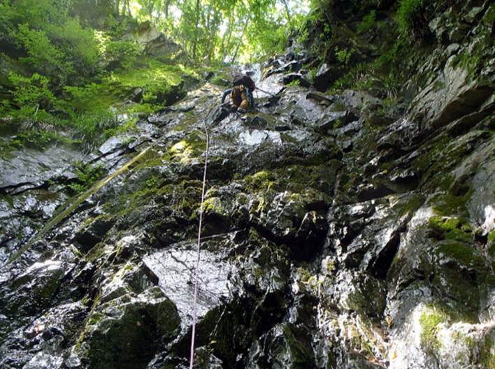 2016.7.31　石津窪（沢登り）