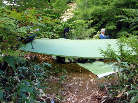 2016.8.11-15　葛根田川（沢登り）