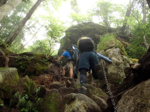 2016.8.20-21　甲斐駒ヶ岳（尾根歩き）