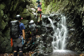 2017.6.10　丹沢懸垂岩 新茅ノ沢（沢登り）