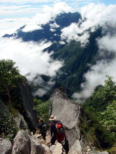 2016.8.20-21　甲斐駒ヶ岳（尾根歩き）