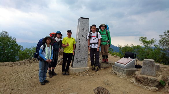 2017.6.10-11　雲取山（尾根歩き）