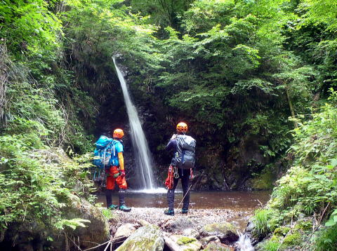 2017.6.18　シダクラ沢（沢登り）