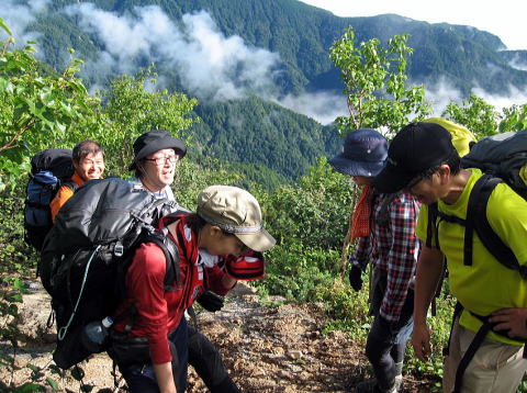 2016.8.20-21　甲斐駒ヶ岳（尾根歩き）