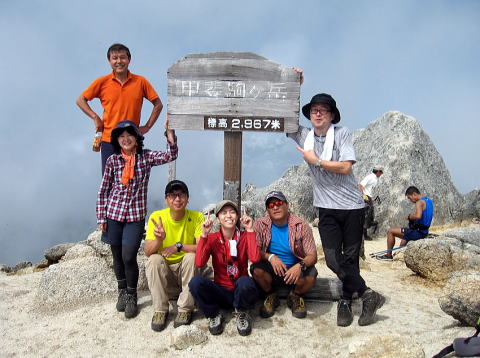 2016.8.20-21　甲斐駒ヶ岳（尾根歩き）