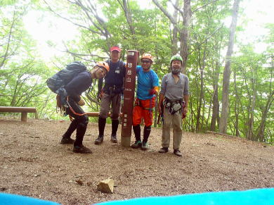 2017.6.18　シダクラ沢（沢登り）