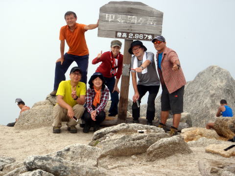 2016.8.20-21　甲斐駒ヶ岳（尾根歩き）