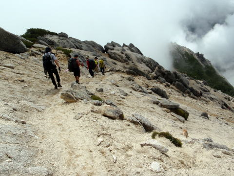 2016.8.20-21　甲斐駒ヶ岳（尾根歩き）