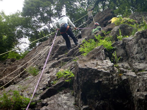 2016.9.11　丹沢 懸垂岩 新茅ノ沢
