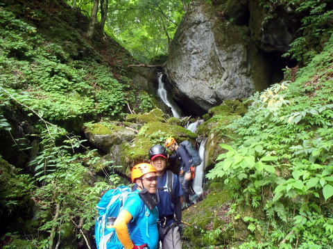 2017.6.18　シダクラ沢（沢登り）