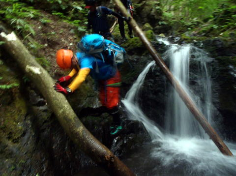 2017.6.18　シダクラ沢（沢登り）