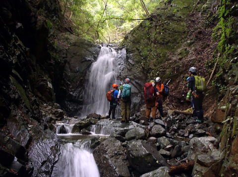 2016.9.11　丹沢 懸垂岩 新茅ノ沢