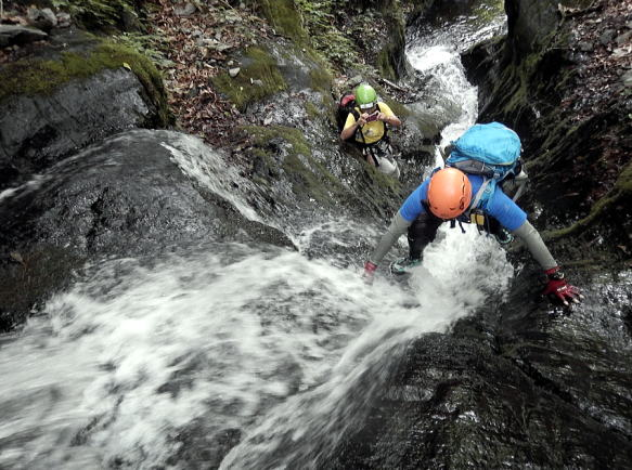 2017.6.24　坊主谷（沢登り）
