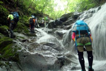 2017.7.2　モロクボ沢（沢登り）
