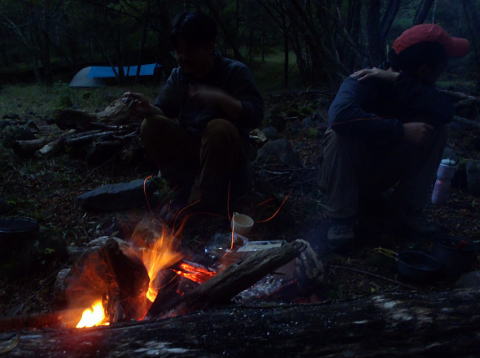 2016.10.8～10　阿弥陀岳南稜＆中央稜（尾根歩き）