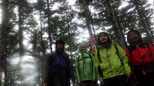 2016.10.8～10　阿弥陀岳南稜＆中央稜（尾根歩き）