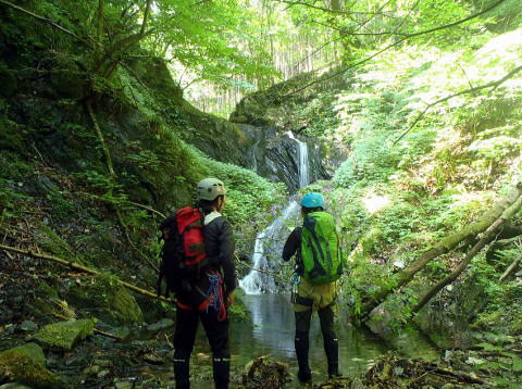 2017.7.9　軍刀利沢（沢登り）