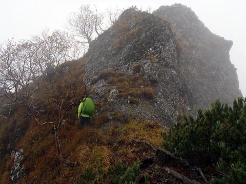 2016.10.8～10　阿弥陀岳南稜＆中央稜（尾根歩き）
