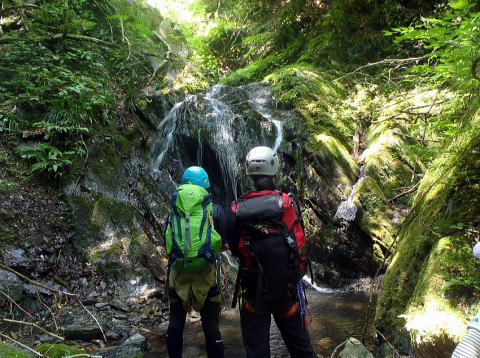 2017.7.9　軍刀利沢（沢登り）