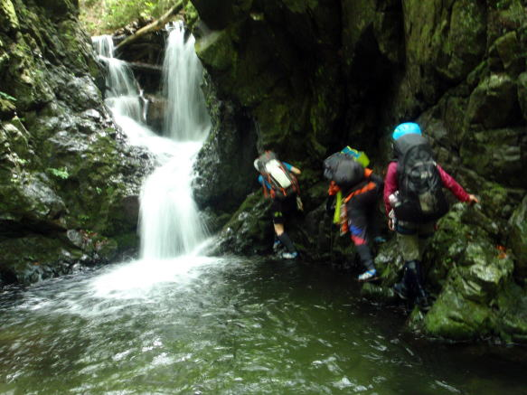 2017.7.16-17　大雲取谷（沢登り）