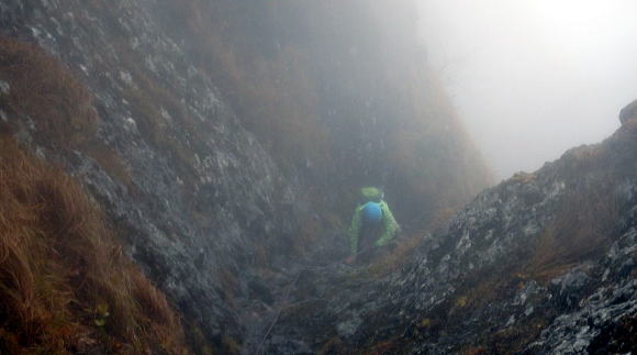 2016.10.8～10　阿弥陀岳南稜＆中央稜（尾根歩き）