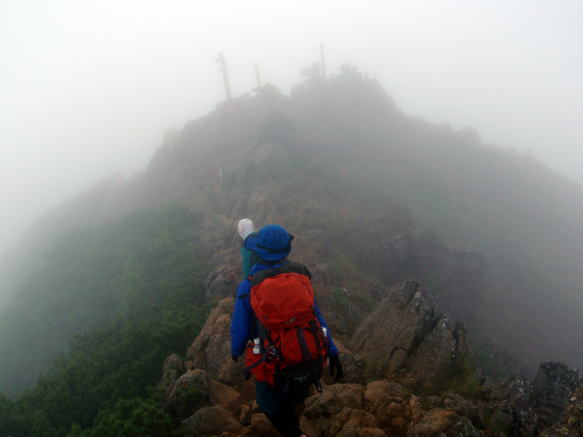 2017.7.22-23　赤岳（尾根歩き）