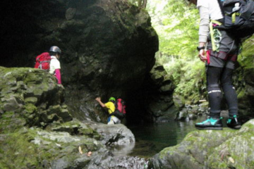 2017.7.23　ナメイリ沢（沢登り）