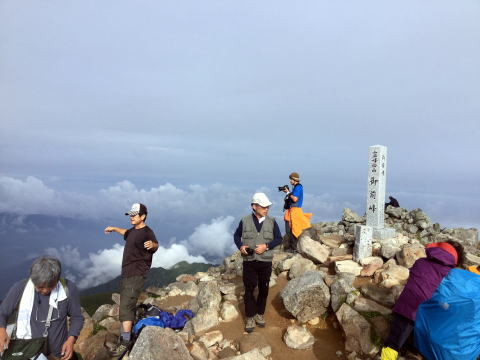 2017.7.27-29　白山（尾根歩き）