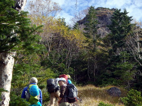 2016.10.8～10　阿弥陀岳南稜＆中央稜（尾根歩き）