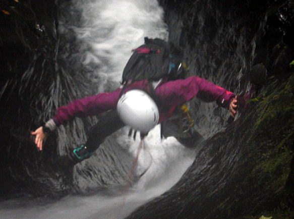 2017.7.29　水根沢谷（沢登り）