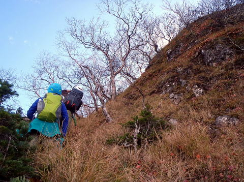 2016.10.8～10　阿弥陀岳南稜＆中央稜（尾根歩き）