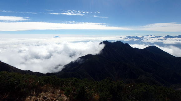 2016.10.8～10　阿弥陀岳南稜＆中央稜（尾根歩き）