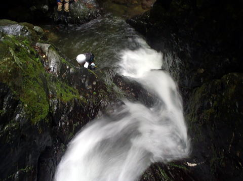 2017.7.29　水根沢谷（沢登り）