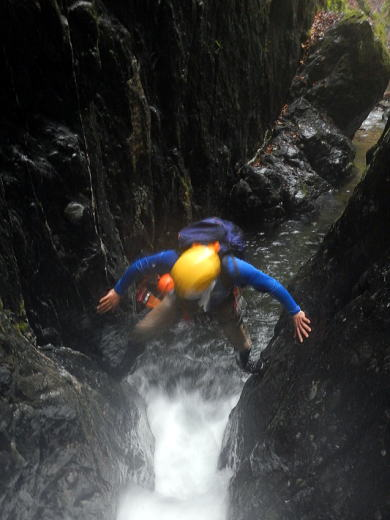 2017.7.29　水根沢谷（沢登り）