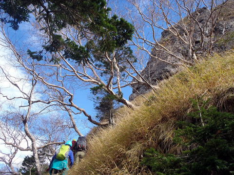 2016.10.8～10　阿弥陀岳南稜＆中央稜（尾根歩き）