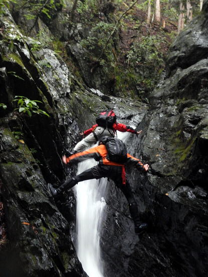 2017.7.29　水根沢谷（沢登り）