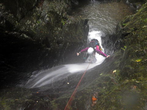 2017.7.29　水根沢谷（沢登り）