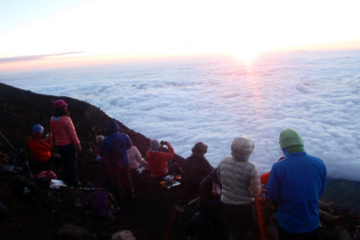 2017.8.5-6　富士山（尾根歩き）