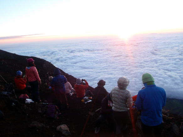 2017.8.5-6　富士山（尾根歩き）